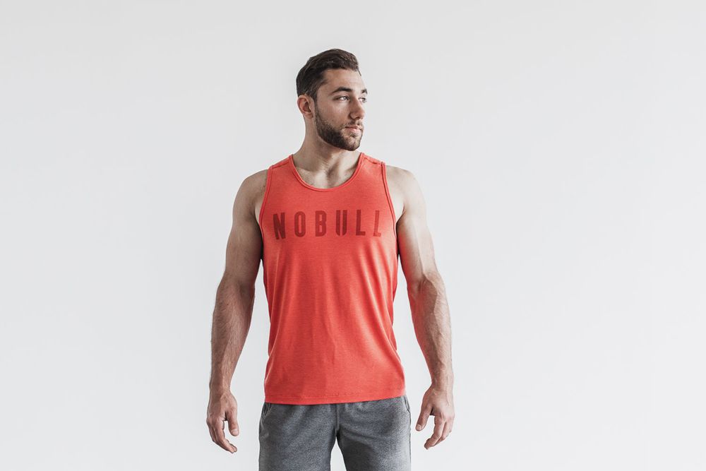 Débardeurs NOBULL Homme Rouge - NOBULL,France (1703-WLMTZ)